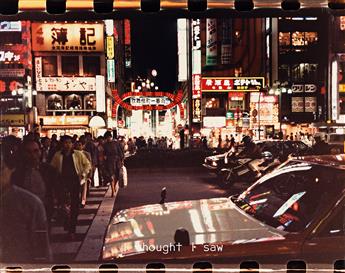 Hahn, Betty (b. 1940) A Suite of 11 Photographs from the Shinjuku series, Tokyo. 1984.